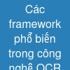 Các framework phổ biến trong công nghệ OCR