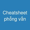 Cheatsheet phỏng vấn