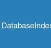 DatabaseIndex