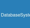 DatabaseSystemDesign