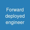 Forward deployed engineer
