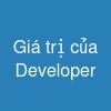 Giá trị của Developer