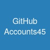 GitHub Accounts45