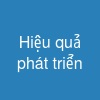 Hiệu quả phát triển