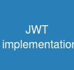 JWT implementation