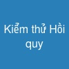 Kiểm thử Hồi quy
