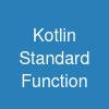 Kotlin Standard Function