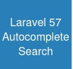 Laravel 5.7 Autocomplete Search