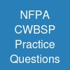 NFPA CWBSP Practice Questions