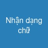 Nhận dạng chữ