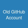 Old GitHub Account