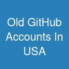 Old GitHub Accounts In USA