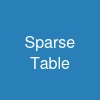 Sparse Table