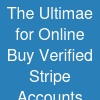The Ultimae for Online Buy Verified Stripe Accounts
