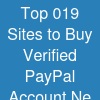 Top 0.19 Sites to Buy Verified PayPal Account (Ne...