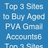 Top 3  Sites to Buy Aged PVA Gmail Accounts6 Top 3  Sites to Buy Aged PVA Gmail Accounts