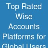 Top Rated Wise Accounts Platforms for Global Users