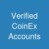 Verified CoinEx Accounts