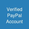 Verified PayPal Account