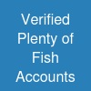 Verified Plenty of Fish Accounts