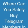 Where Can You Safely Buy Telegram Members in 2026?