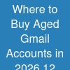 Where to Buy Aged Gmail Accounts in 2026: 12 Top-Rated ...
