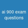 ai 900 exam questions