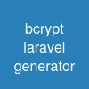 bcrypt laravel generator