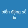 biến động số dư