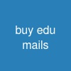 buy edu mails