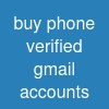 buy phone verified gmail accounts