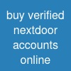 buy verified nextdoor accounts online