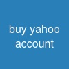 buy yahoo account