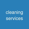 cleaning services