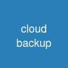 cloud backup