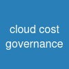cloud cost governance