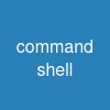 command shell