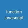 function javascript