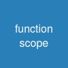 function scope