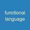 functional language