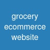 grocery ecommerce website