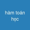 hàm toán học