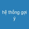 hệ thống gợi ý