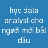 học data analyst cho người mới bắt đầu