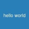 hello world