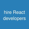 hire React developers