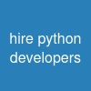 hire python developers