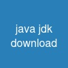 java jdk download