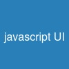 javascript UI