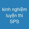 kinh nghiệm luyện thi SPS